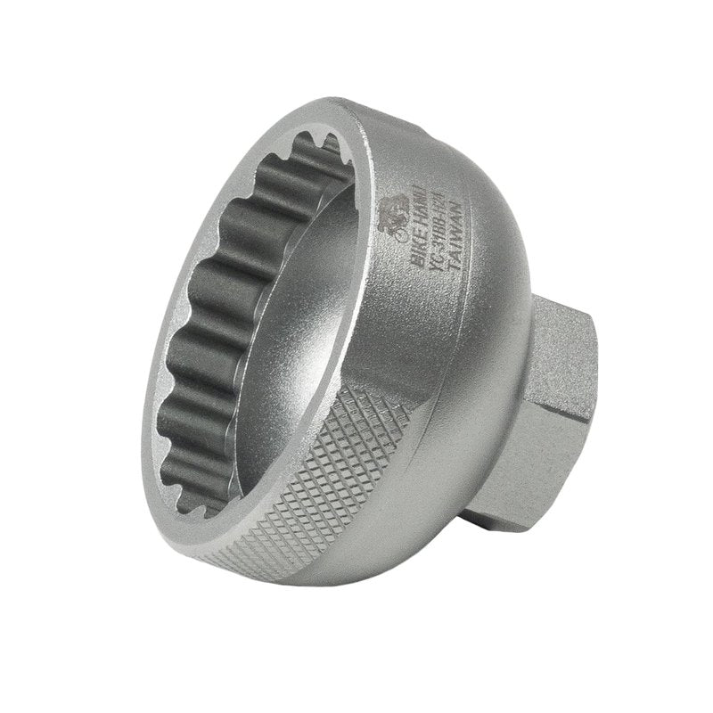 BikeHand Bike Bicycle 16-Notch 41mm External Bottom Bracket Install Removal Tool - Compatible with Shimano BBR60, MT800 & Other 16-Notch Bottom Bracket Cups