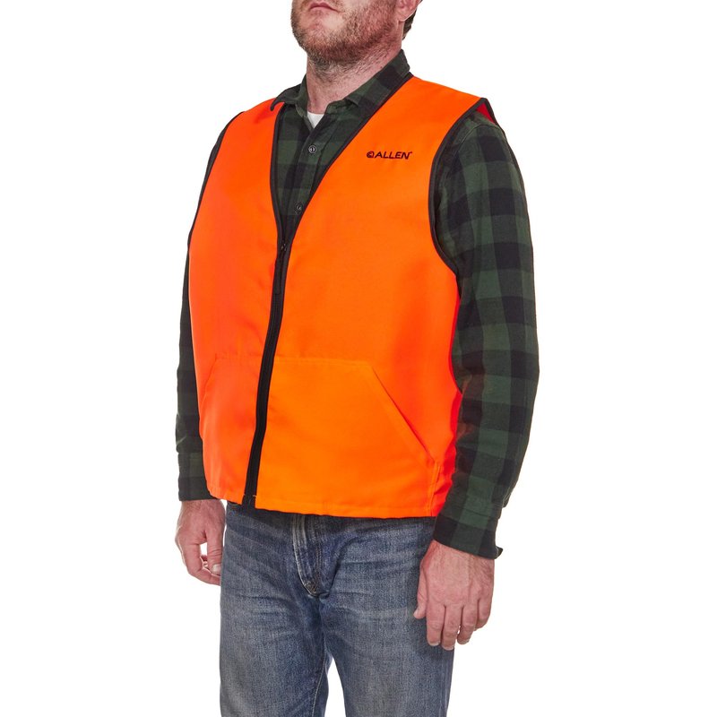 Allen Company Deluxe Orange Hunting Vest, Blaze, Medium