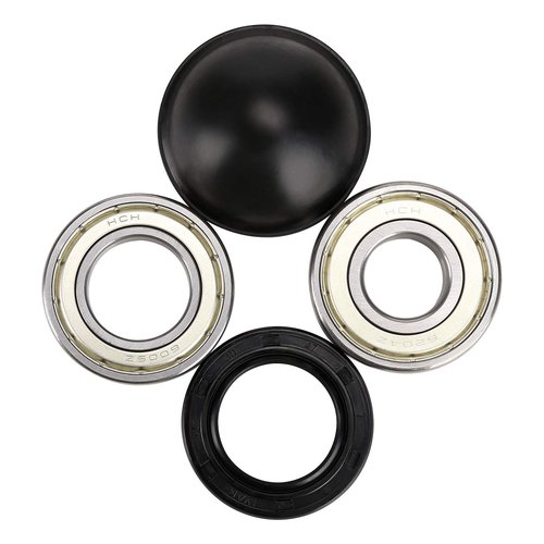 10L0L Golf Cart Front Wheel Bearing Kit for Yamaha G2,G8,G9,G11,G14,G16,G19,G20,G21,G22,G29 Gas & Electric,Inner Wheel Sealed Ball and Commutator Bearing with Rubber Front Hub Dust Cover, 93306-005Y3