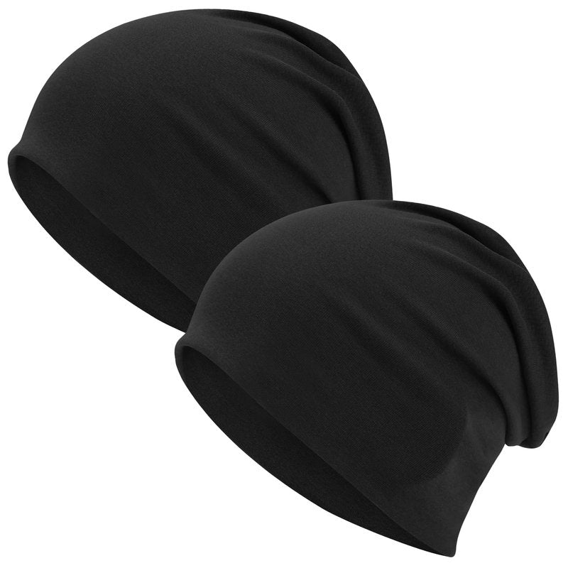 ROYBENS 100% Cotton T-Shirt Beanie for Women Men Slouchy Beanies Soft Hipster Daily Hat Lightweight Skull Cap
