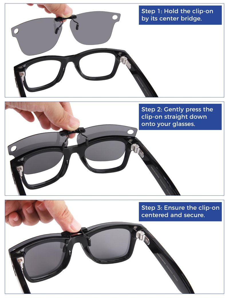 HILEEN Polarized Clip-on Sunglasses for Ray-Ban Meta Wayfarer RW4008 & Gen 2 RW4012 Large 53-22 for Men Women UV Protection-Black+Fire Red+Ice Blue