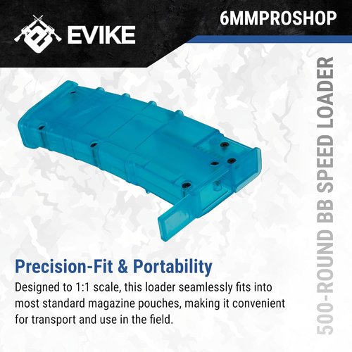 Evike Airsoft - 120rd Universal BB Speed Loader for 6mm Airsoft Guns | Efficient & Durable