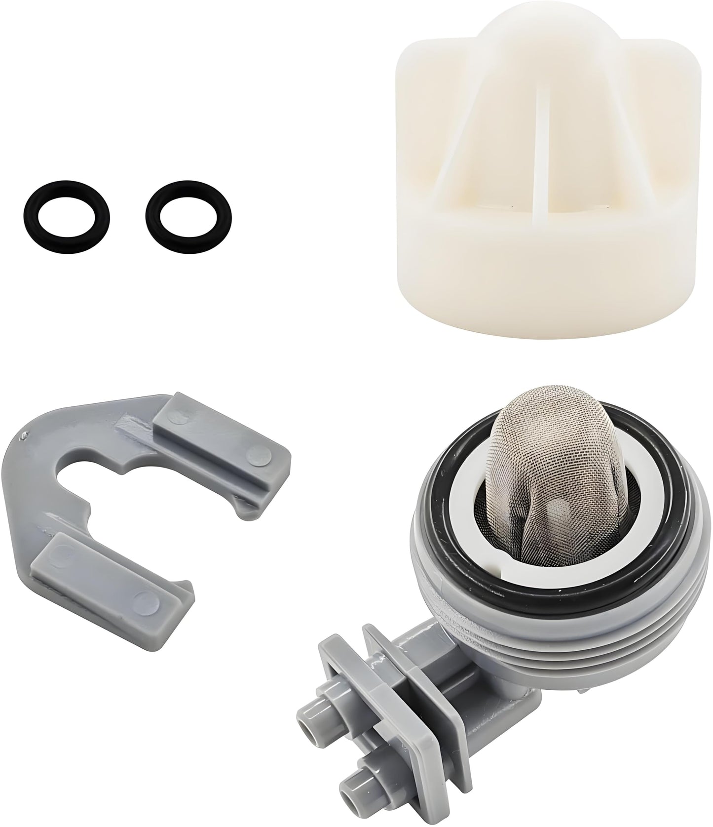 7187065 7253808 Water Softener Nozzle and Venturi Assembly Compatible with 7214969, 7165704, 7238450 and WS15X10027 WS15X10046