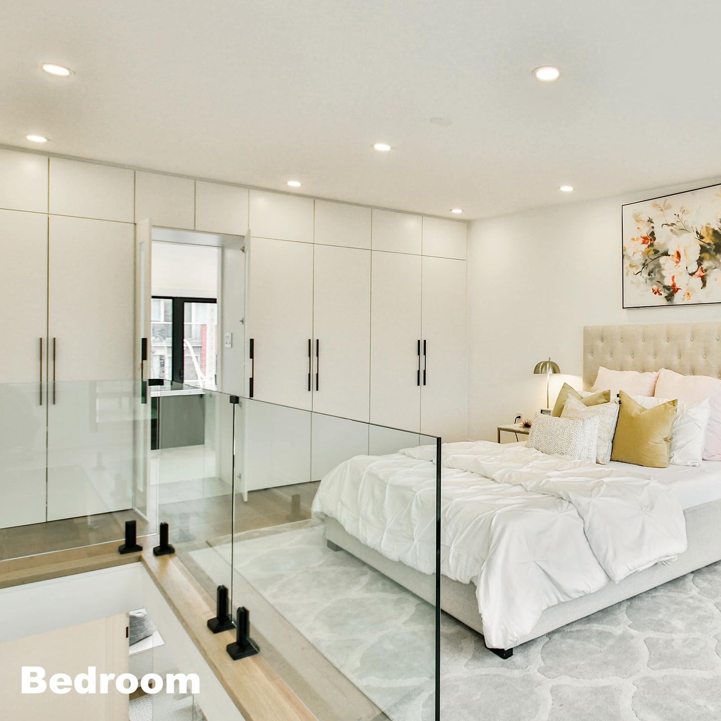 DiCUNO GU10 LED Bulb, 40W Equivalent, Natural White 4000K, Non-Dimmable, 450LM, MR16 GU10 LED for Spotlight, Track Lighting, 5W Recessed Ceiling Light Bulb with 38° Beam for Kitchen, Pack of 6