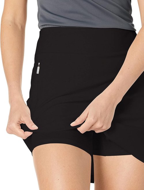 Cutter & Buck Women's Pull-On Skort - Moisture Wicking & 50+ UPF Protection | Convenient Pockets