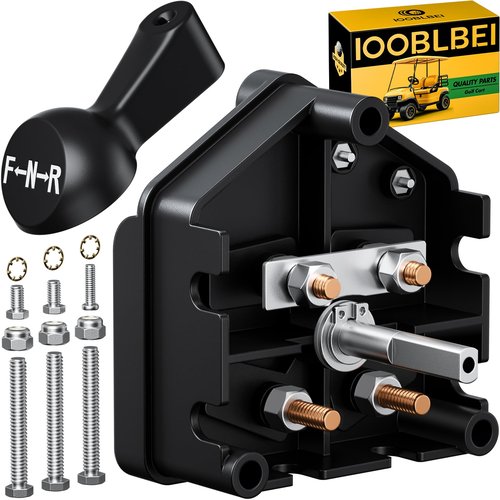 IOOBLBEI Golf Cart 36V Forward and Reverse Switch Assembly with Handle, Fits Club Car DS 1983-Up Gas&Electric Golf Carts, Replace Club Car DS Forward and Reverse Switch OEM# 101753003, 1011997