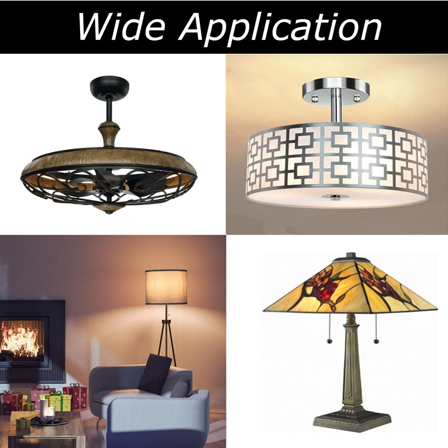 JNXQWE Candelabra Base 3 Light Cluster Socket,e12 Cluster Lamp Holder with Bracket Light Fixture Wire for DIY Lamp Accessories Ceiling Lamp (1-Pack)