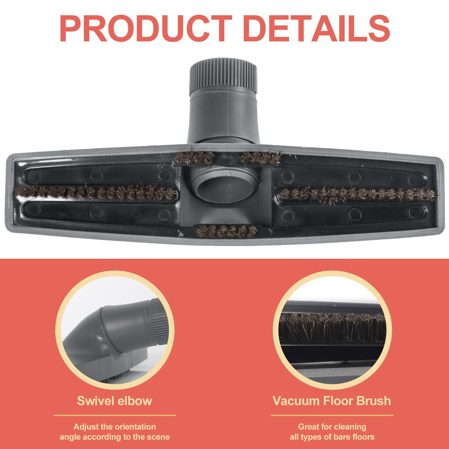 52682 Canister Vacuum Floor Brush for Ken-More Vacuum Cleaners - The Ultimate Solution for Bare Floor Cleaning! (1 Pack)