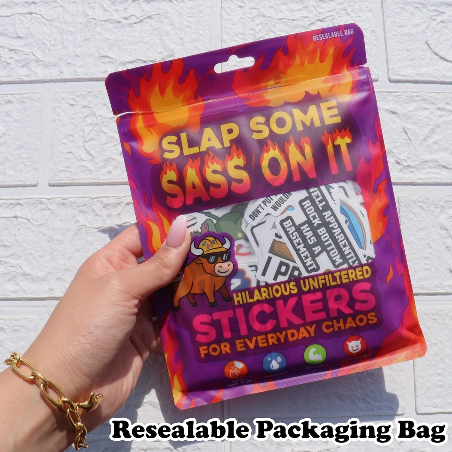 225PCS Funny Hard Hat Stickers (Dirty) for Adults Humor Waterproof Vinyl Welding Helmet, Tool Box, Electrician, Mechanic Construction - Blue Collar Gifts for Men No Repeat