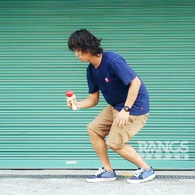 Ozora Kendama by Yamagata Koubou - Made in Japan - Great For Hand-Eye Coordination - Strong Beech Wood and Cherry Tree Material - For Beginners and Professionals