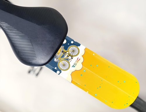 Rsscsports Style Bike Fender - Bike Mud Guard Fits for 23-35mm Tires, Tool-Free Mount Lightweight MTB Bike Mud Guard & Stable Back Fender, The Essential Mud Guards for Bikes MTB Cycling(Color 10)