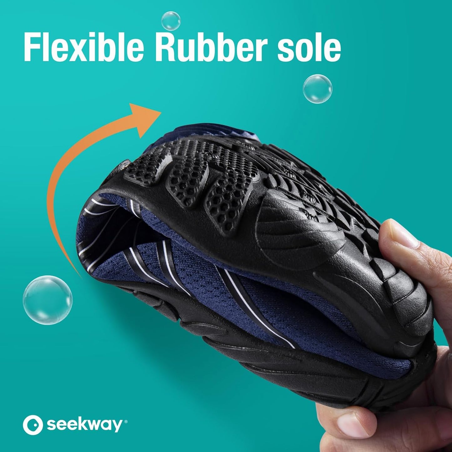 SEEKWAY Water Shoes - Quick-Dry Aqua Socks for Men & Women | Ideal for Beach, Swim, River & Hiking
