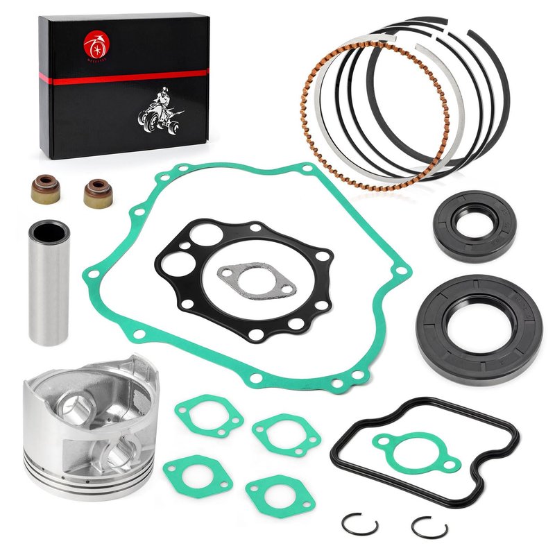 Top End Rebuild Kit Piston Ring Gasket Seal For Club Car Golf Cart DS Precedent FE350 1996-2006 1017449-01