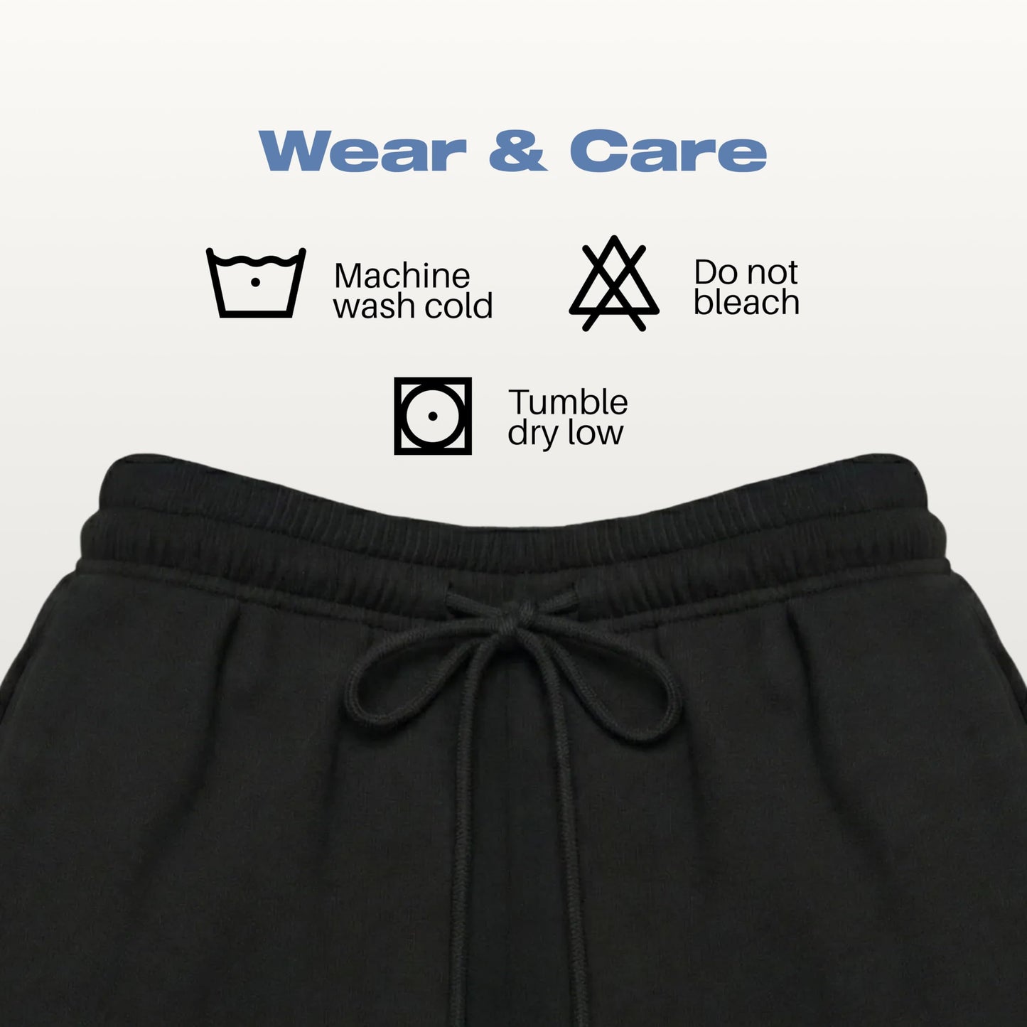 Common Stitch 3 Pack Fleece Elastic Cuff Joggers for Women — Deep Pockets, Tapered Fit, Elastic Drawstring Waist