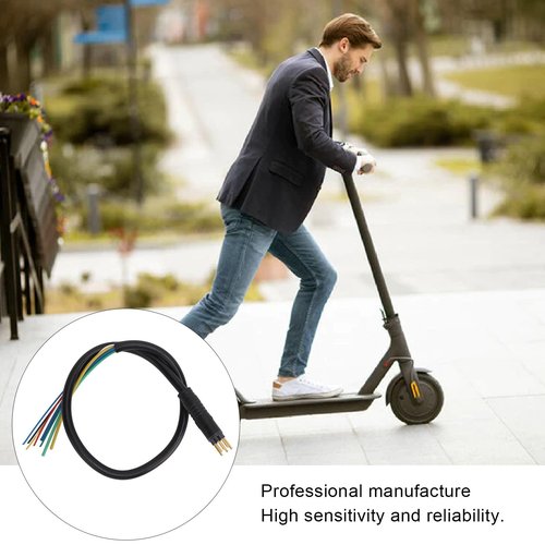 Keenso Electric Scooter Motor Wire, Electric Scooter Motor Wire 9 Pin Copper Core High Sensitivity Motor Cable for Replacement, Keensogqg0hk3nwx