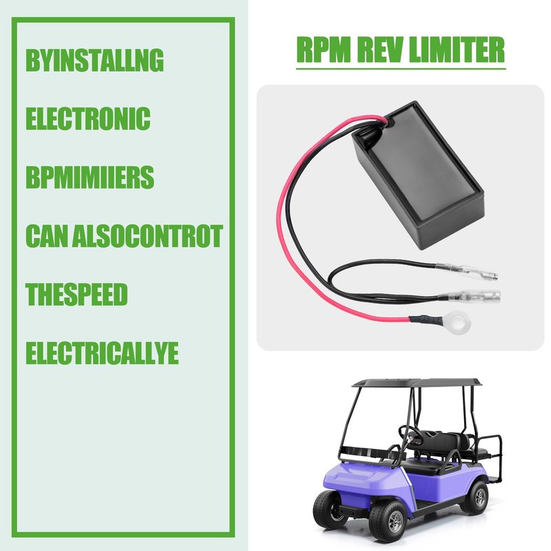 10L0L Golf Cart RPM REV Limiter Compatible with Club Car DS Gas Golf Carts 1997 and up, Replace OEM 1019094-01, Fits for FE290 FE350 Golf Cart