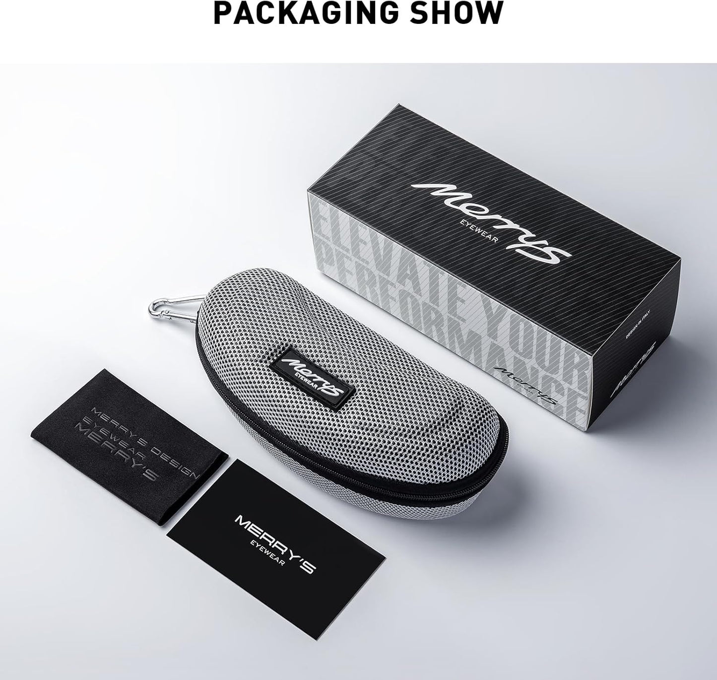 MERRY'S Polarized Sports Sunglasses - UV400 Protection for Men & Women | Ideal for Cycling, Running, Golf, Fishing