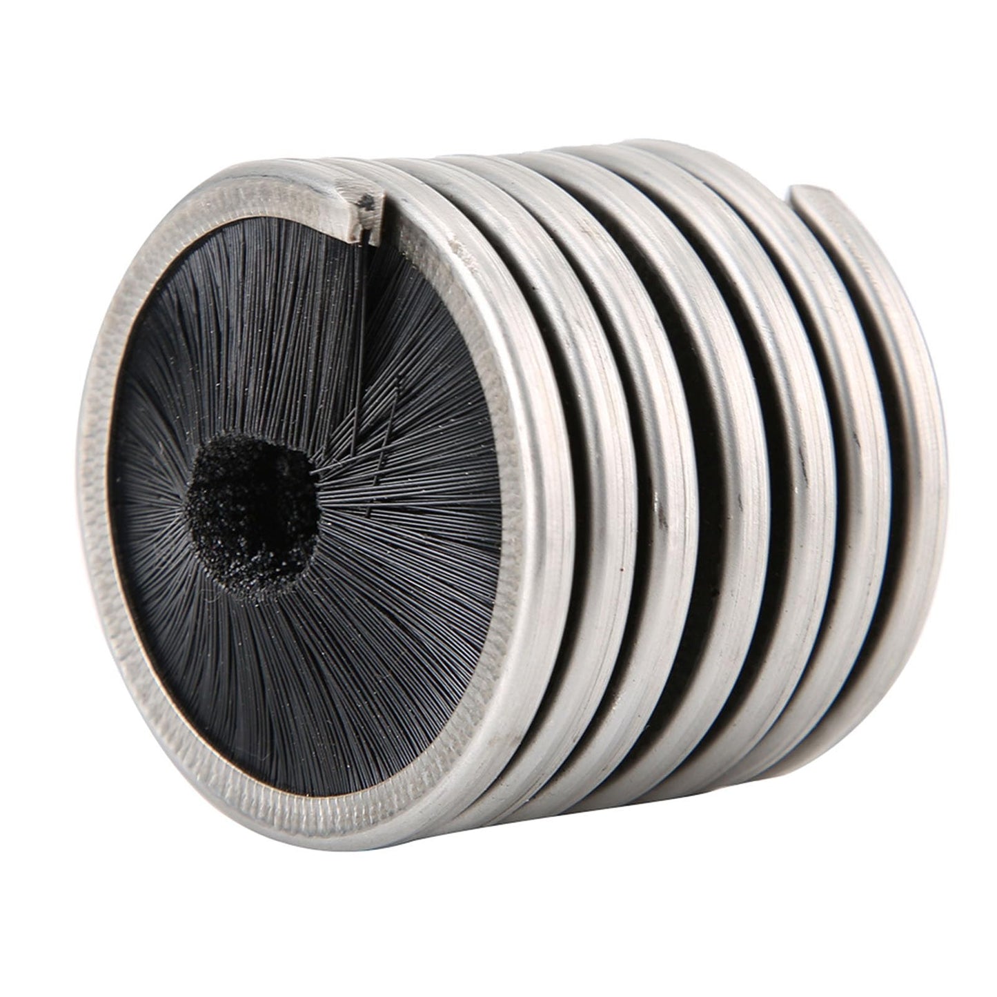 Moofey Climbing Brush, 8 to 13mm Gear Rope Cleaning Brush, Nylon Stainless Steel Climbing Rope Cleaner