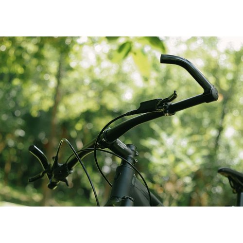 Saurka Bike Bar Ends, Aluminium Alloy MTB Bicycle Bar Ends, Handlebar Accessories, Suitable for 22.2mm(7/8") Standard Diameters Handlebar, Black