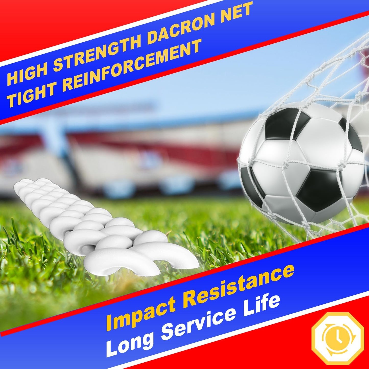 Portable Soccer Goal by [Brand Name] - Pop Up Design for Indoor/Outdoor Practice | Ideal for Backyard Training
