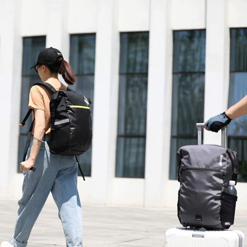 Rhinowalk Multifunction 24L Bike Pannier Bag Waterproof Bicycle Rear Seat Bag Laptop Backpack Motor Bag Luggage Bag
