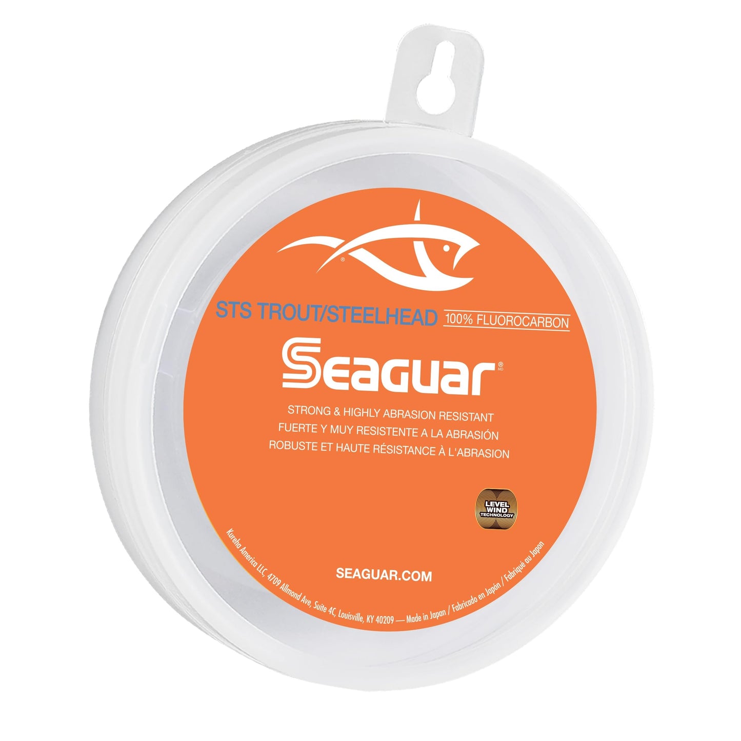 Seaguar STS Trout/Steelhead 100% Fluorocarbon Fishing Line 6lbs, 100yds Break Strength/Length - 06STS100
