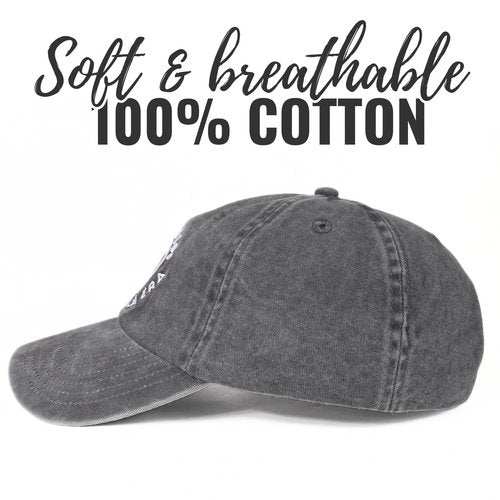 InnoBeta Doula Gifts, Thank You Gifts for Doula Embroidered Cap, Adjustable Hat Gifts Accessory for Birthday & Christmas Grey