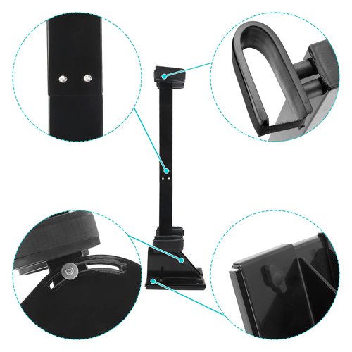10L0L Golf Cart Gun Rack,Stand Up Gun Holder,Adjustable Guns Mount for Yamaha Club Car EZGO Golf Cart/UTV/ATV