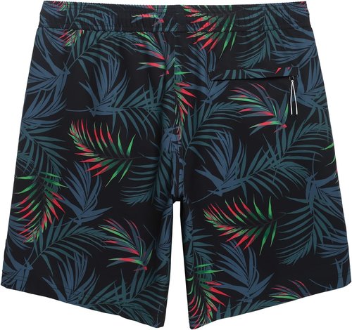 Maamgic Men's Swim Trunks - 9 Inch Stretch Board Shorts with Mesh Lining & Zip Pockets for Swimming