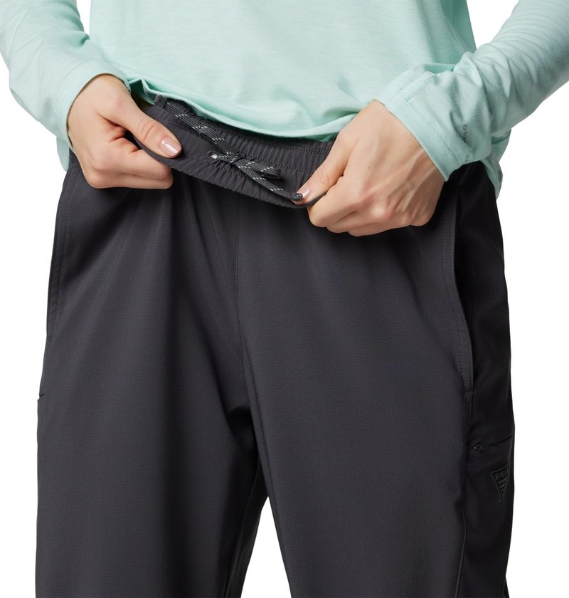 Columbia Women's PFG Uncharted Pull On Pant, Shark, X-Large