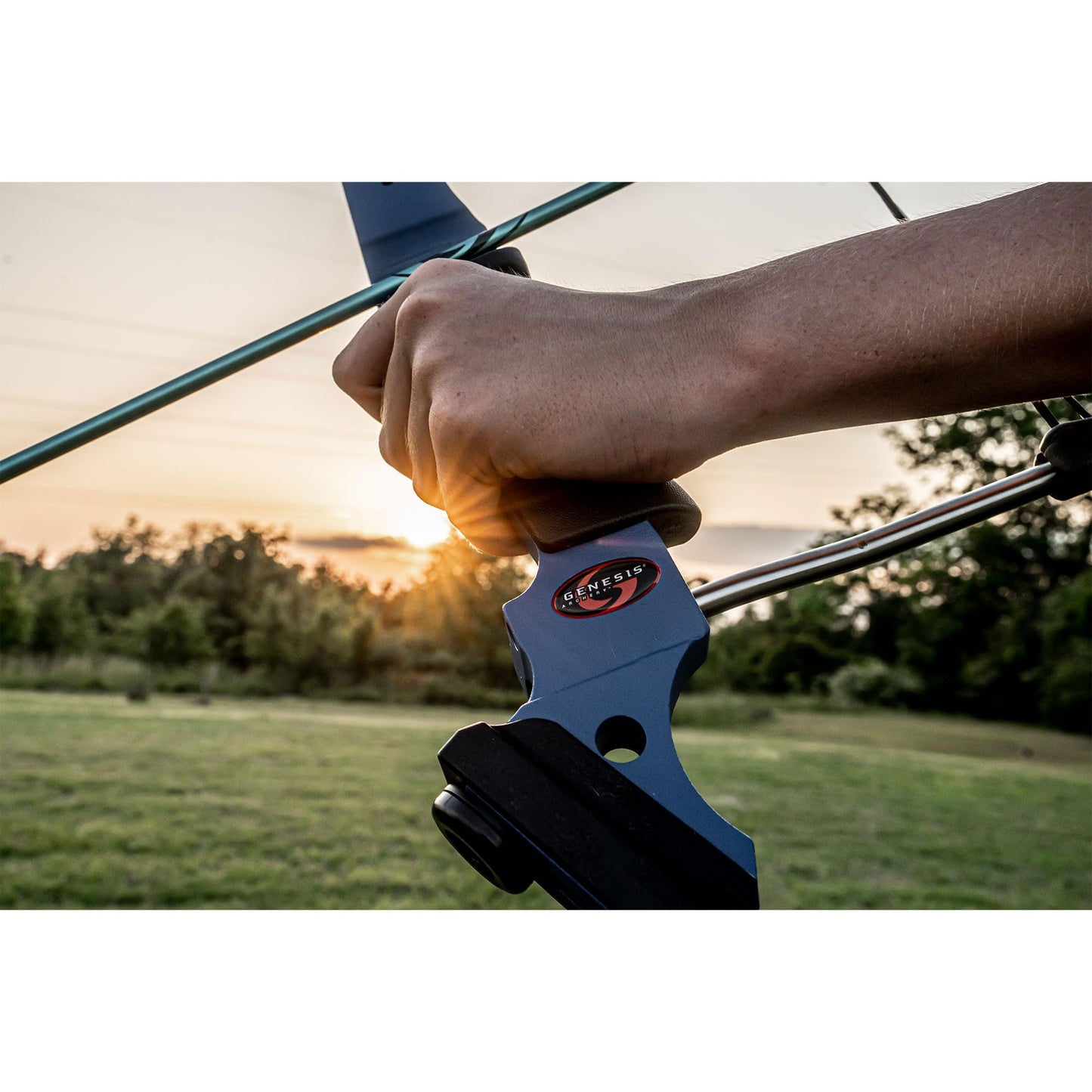 Genesis Original Compound Bow and Arrow Set with Adjustable 15-30 Inch