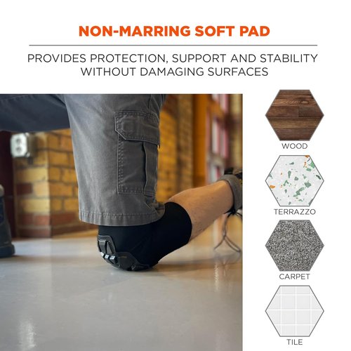 Ergodyne ProFlex 550 Knee Pads - Comfortable 3-Layer Foam Sleeves for Enhanced Support