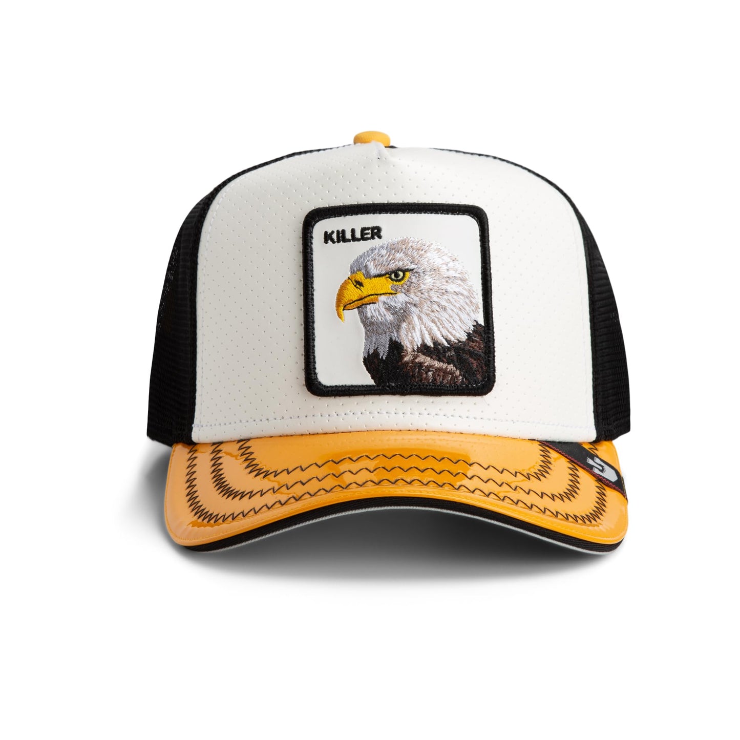 Goorin Concrete Killer Trucker Hat for Men and Women, White, One Size, Unisex