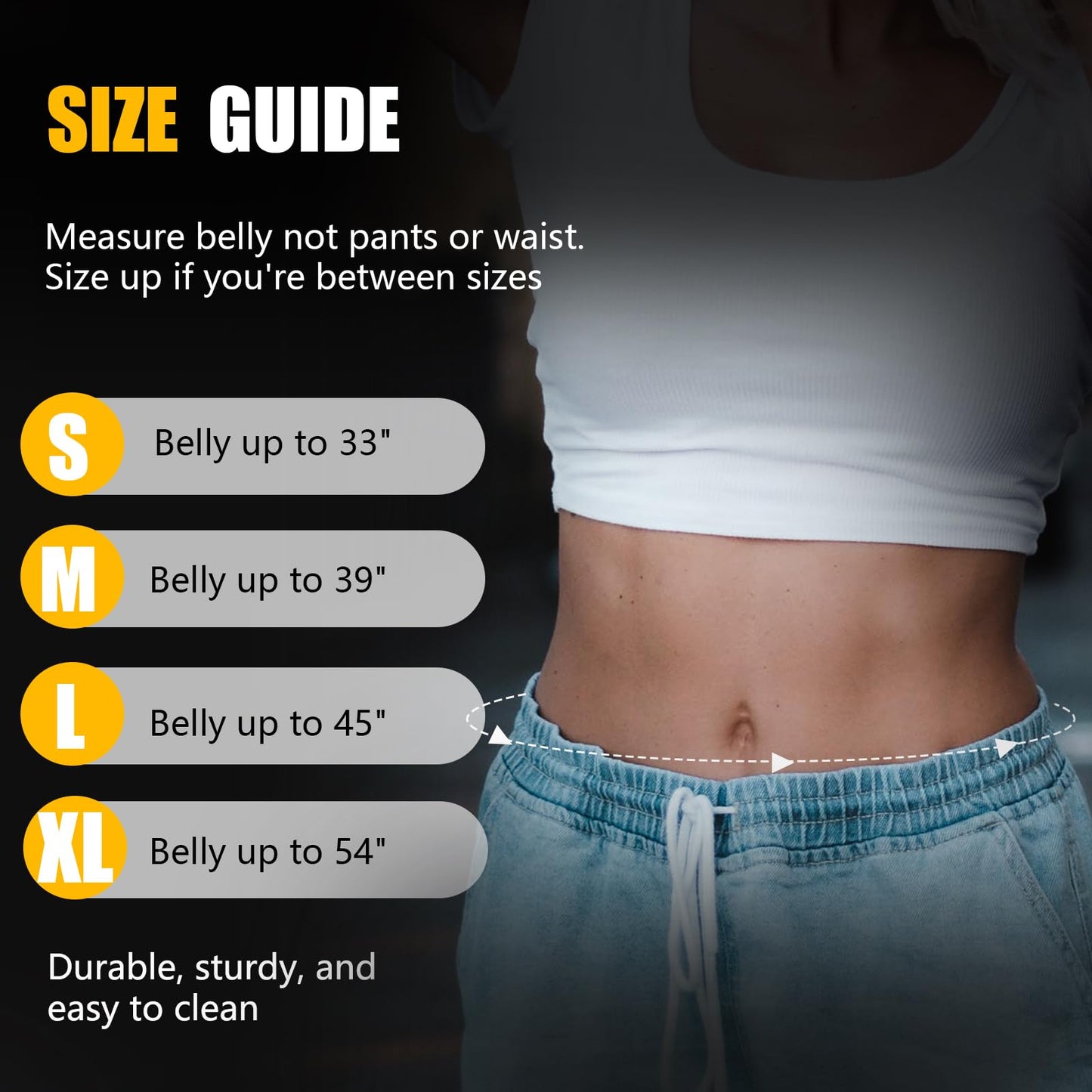 Mostcomtac Belly Band Holster for Men & Women - Breathable Neoprene Gun Holster, Multi - Pocket Tactical Belt for Outdoors, Fits G17-43x, Taurus G3C, G2C and Most 9mm and 380 Handguns（L-M）