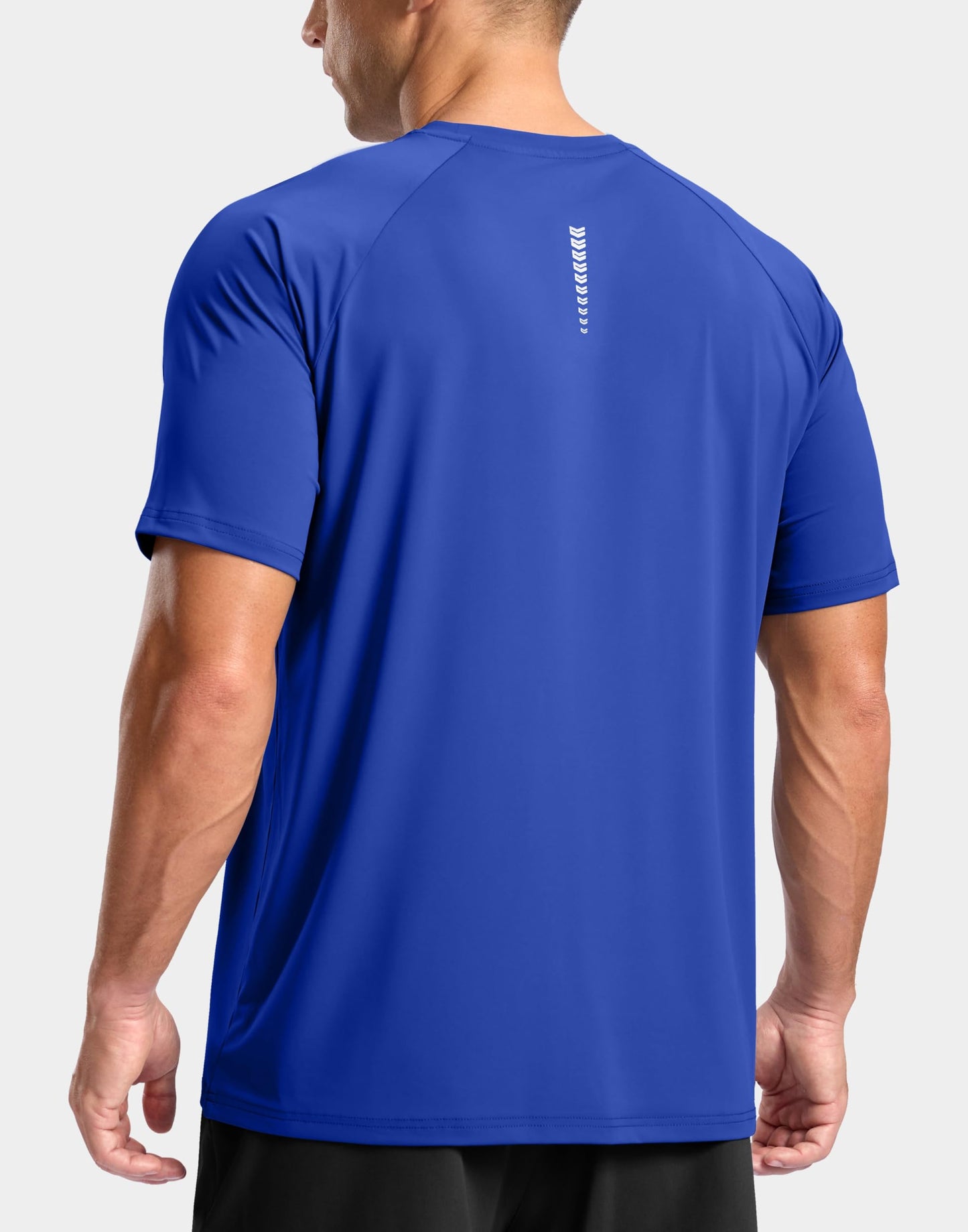 G Gradual Men's Athletic Workout T-Shirts Moisture Wicking Cooling Running Shirts Short Sleeve Performance Tee for Gym Tennis(Royal Blue,XXL)