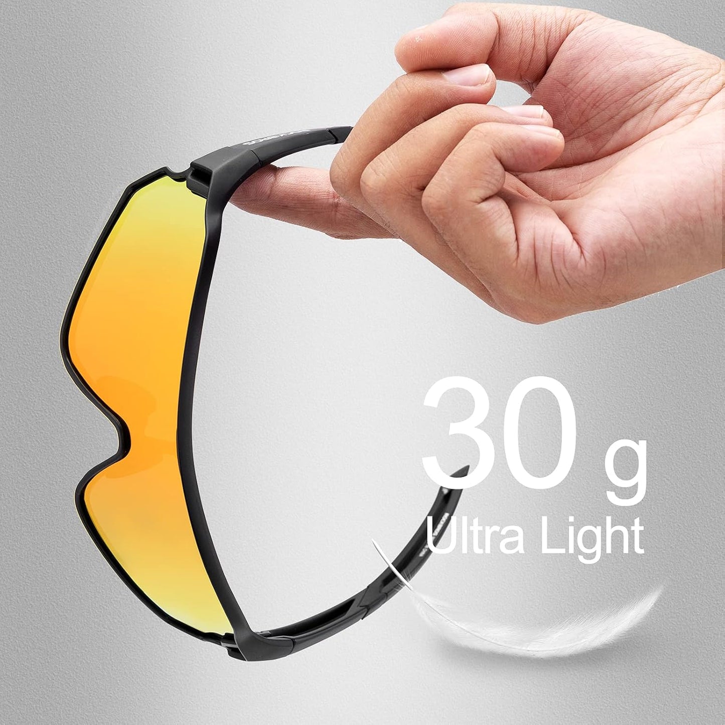 ROCKBROS Polarized Sunglasses - UV Protection for Men & Women | Ideal for Cycling and Outdoor Activities