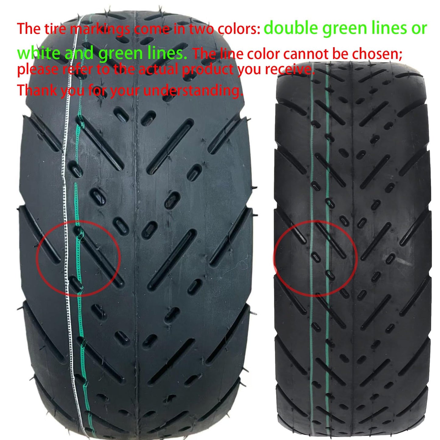 inxing Scooter Tires 90/65-6.5 Vacuum Scooter Tires 11 Inch Scooter Tire,Repairable for Dualtron Zero 11X Kaabo Scooter,Compatible Motorcycle 100/65-6.5 Tubeless Tyre
