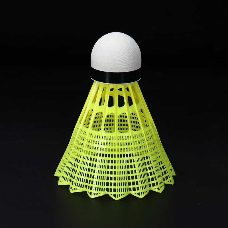 kunli Badminton Birdies 12 PCS, Nylon Badminton Shuttlecocks with Stability Durability for Baseball Batting Practice Training, Medium Or High Speed Birdie Balls (Fast (Suitable for ＜13℃))