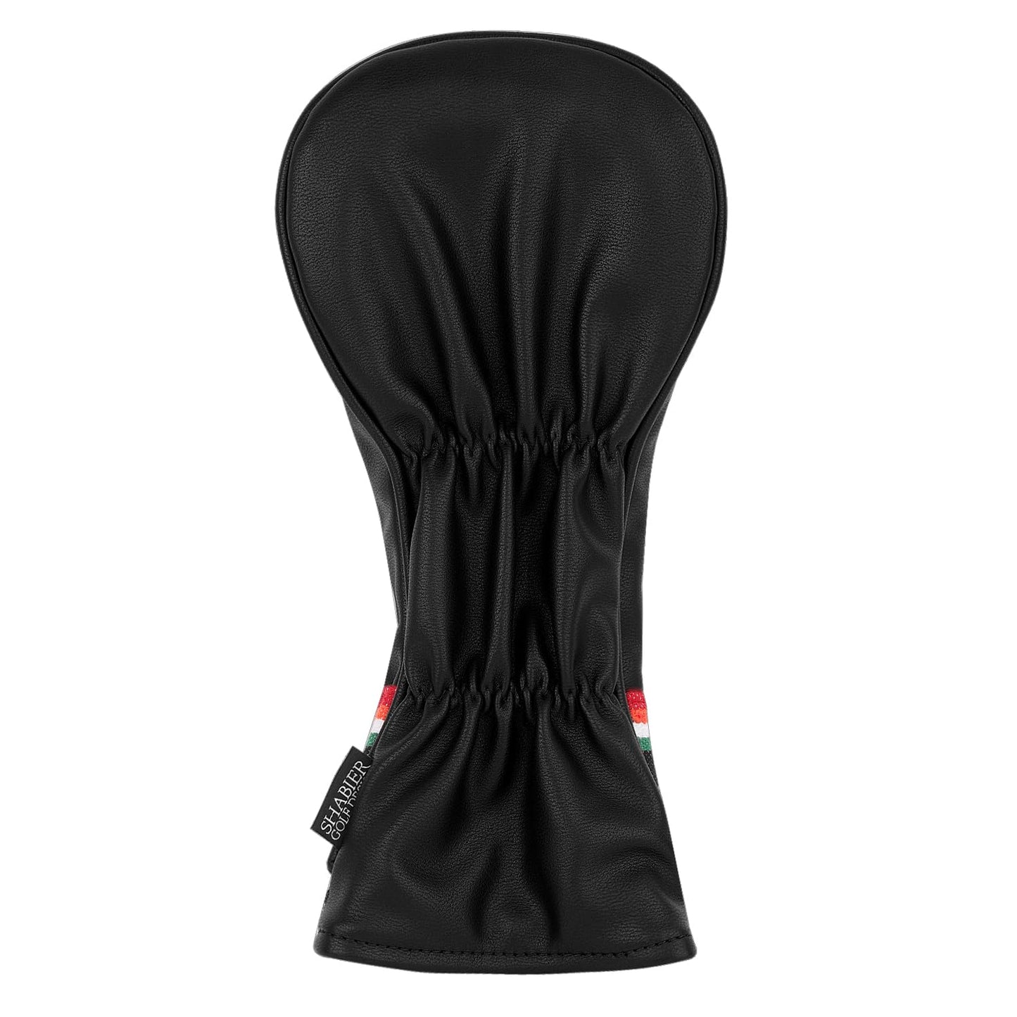 SHABIER Black Golf Hybrid Headcover with Organ Flower Embroidery Sugar Skull Design for Golf Club