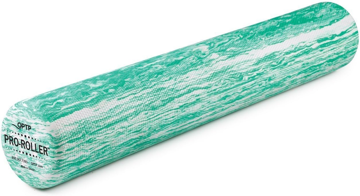 OPTP PRO-ROLLER Foam Roller - Durable Standard Density for Deep Tissue Massage & Fitness | 36" x 6", Green