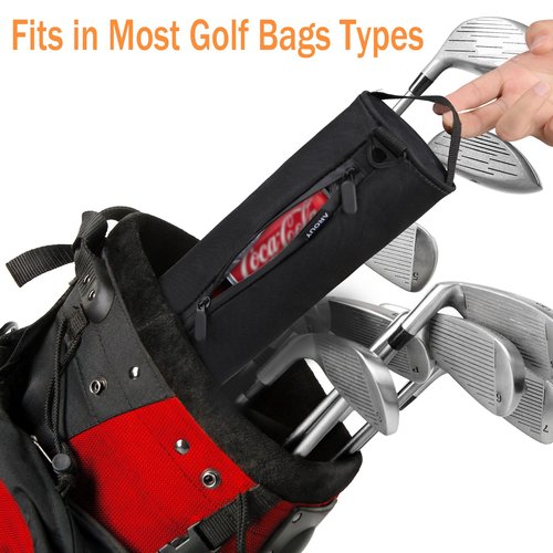 AROUY Golf Cooler Bag - Insulated Cooler Holds 6 Pack Cans, Sports Bag for Men