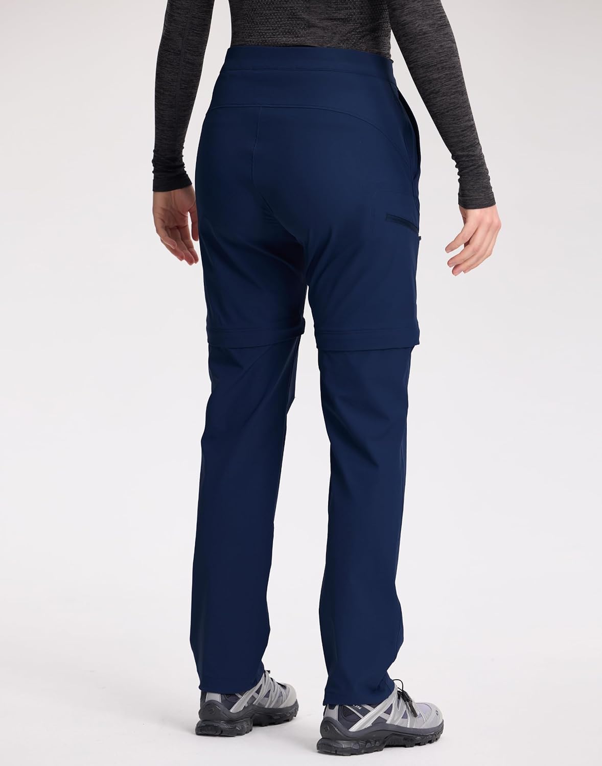 Pioneer Camp Women's Hiking Pants - Convertible Quick-Dry Stretch Zip-Off Design | Outdoor Cargo Style
