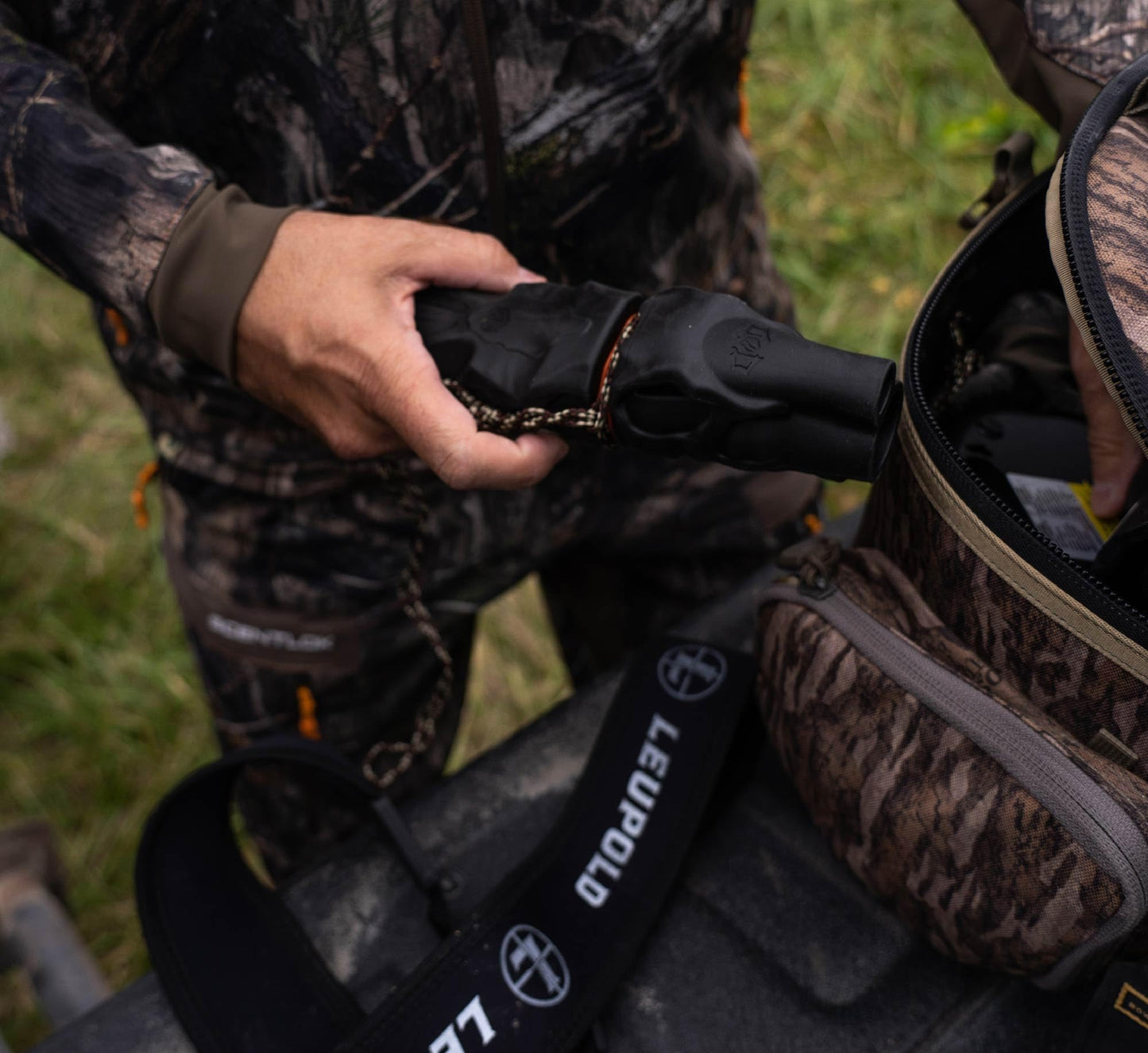 Hunters Specialties Drury Outdoors Signature Series Buck Bark Deer Call - Hunting Injection Molded Rubber Built-In Snort Wheeze Deer Game Call