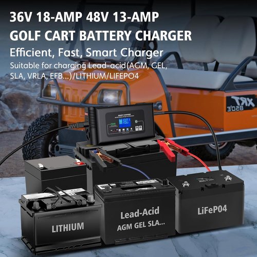 48v Golf cart Battery Charger (Crown Foot kit)