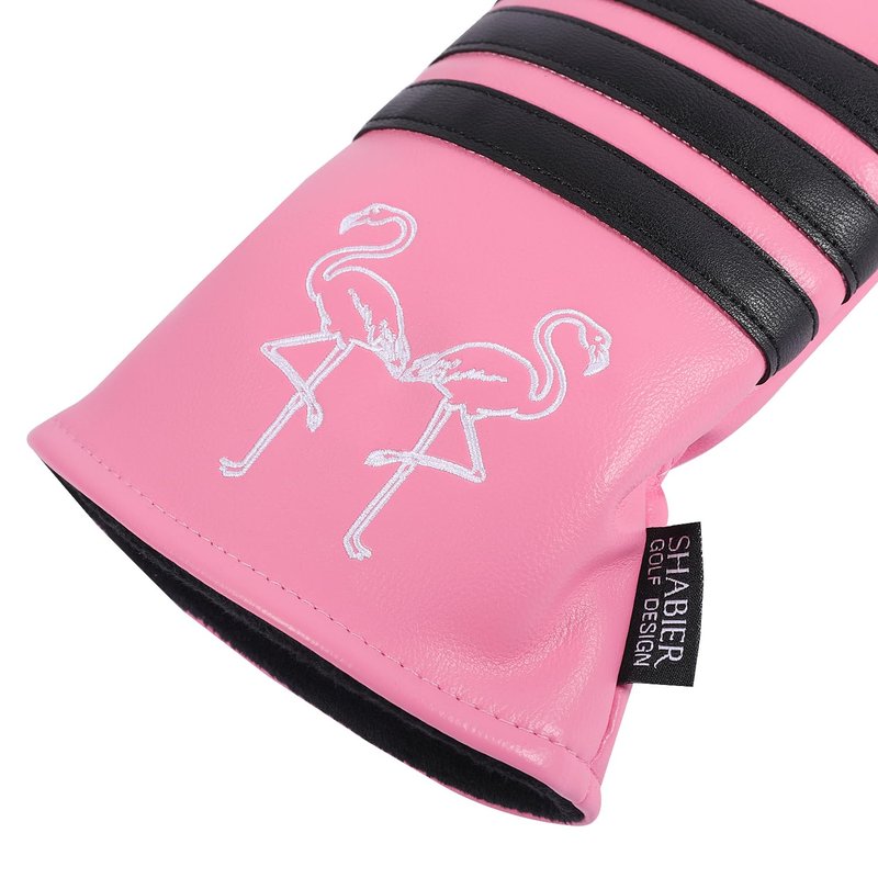 SHABIER Pink Golf Head Cover with Number 10 for Driver Club