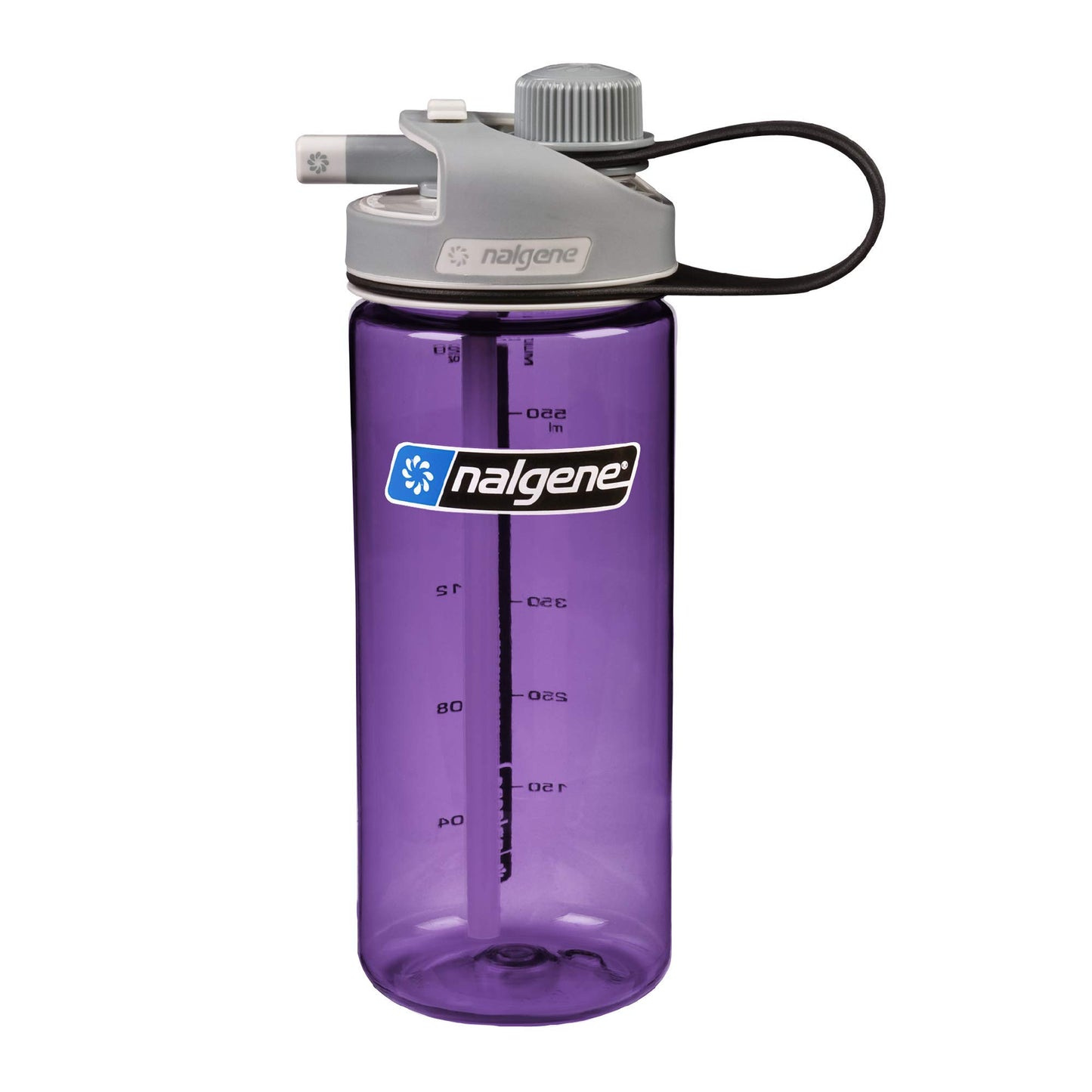 Nalgene Tritan BPA-Free MultiDrink Water Bottle, 20 OZ, Purple
