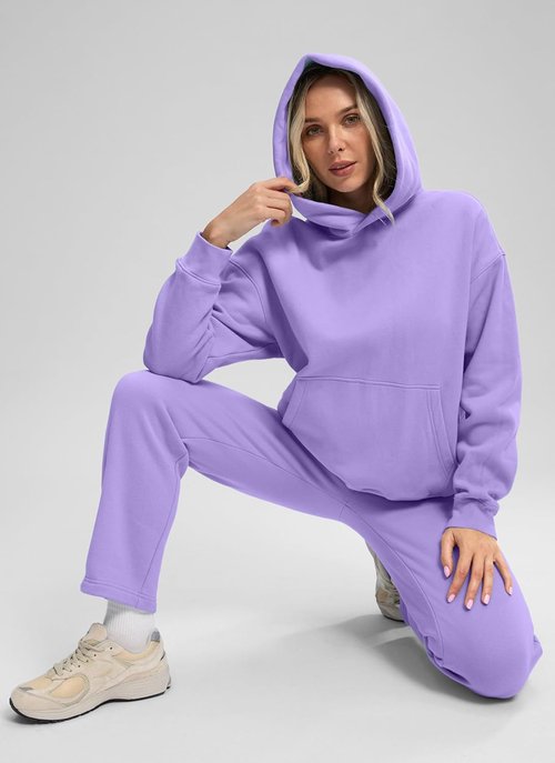 G Gradual Oversized Hoodie for Women - Fleece Sweatshirt with Pocket | Casual Athletic Pullover