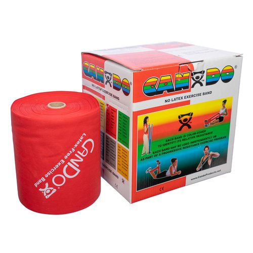 CanDo Bands Exercise Band Roll, Light, 50 Yard, Latex Free