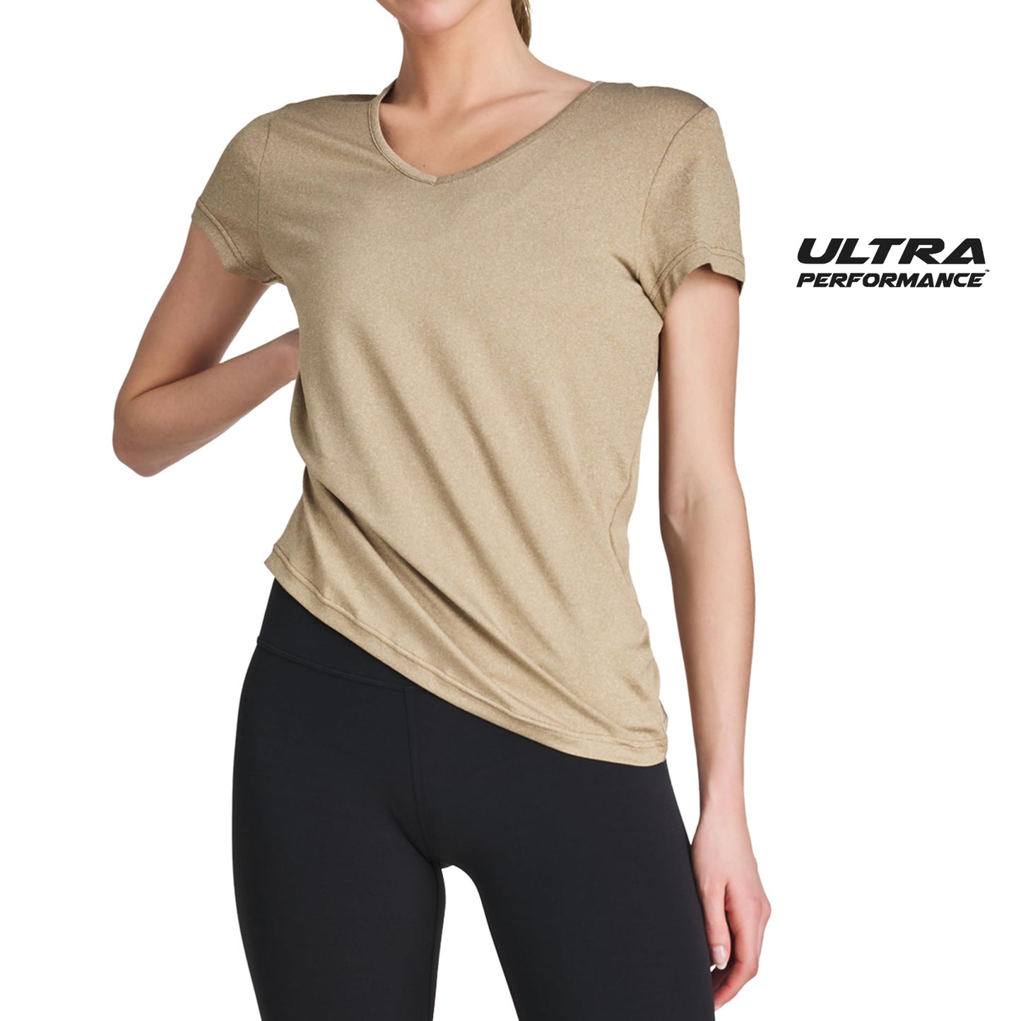 Women's V-Neck Activewear T-Shirts 3 Pack Athletic Womens Short Sleeve Workout Tops Dry Fit Shirt Gym & Yoga Tees for Women