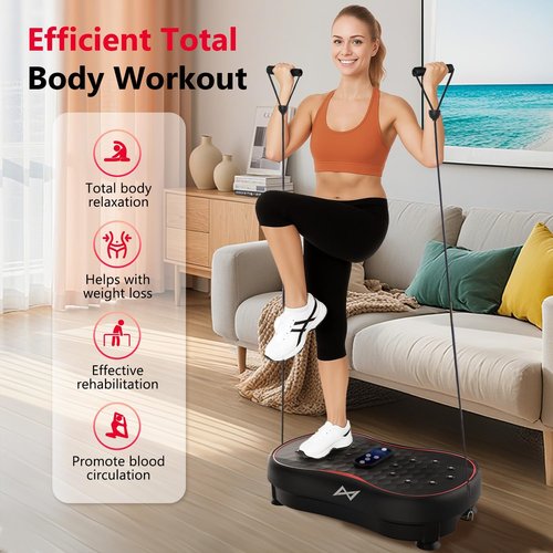 AXV Vibration Plate - Full Body Fitness Machine for Weight Loss | Shaking Exercise Platform